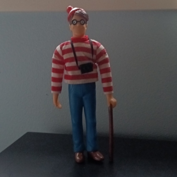 applause Other - Where's Waldo 12" Action Figure Doll 1990, Applause, Camera, Handford